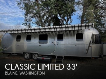 Used 2018 Airstream Classic Limited 33FB available in Blaine, Washington