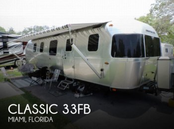 Used 2018 Airstream Classic 33FB available in Miami, Florida