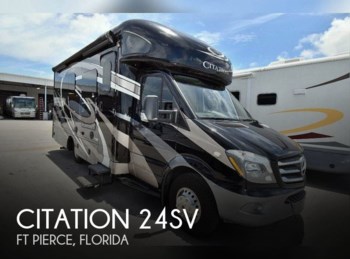 Used 2018 Thor Motor Coach Citation 24SV available in Ft Pierce, Florida