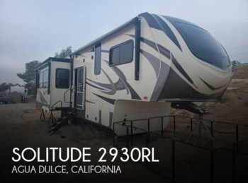 Used 2019 Grand Design Solitude 2930rl available in Agua Dulce, California
