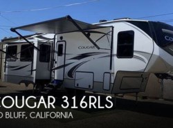  Used 2021 Keystone Cougar 316RLS available in Red Bluff, California