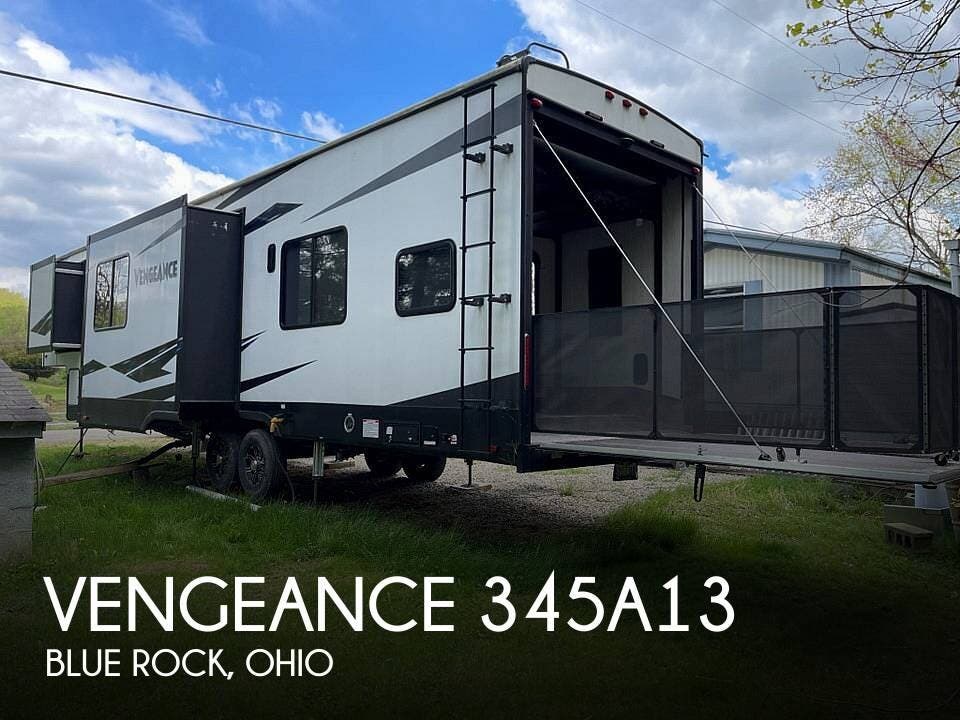 Used 2019 Forest River Vengeance 345A13 available in Blue Rock, Ohio