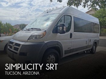 Used 2017 Roadtrek Simplicity SRT available in Tucson, Arizona