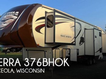 Used 2015 Forest River Sierra 376BHOK available in Osceola, Wisconsin