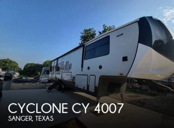 Used 2019 Heartland Cyclone CY 4007 available in Sanger, Texas