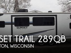 Used 2021 CrossRoads Sunset Trail 289QB available in Stoughton, Wisconsin