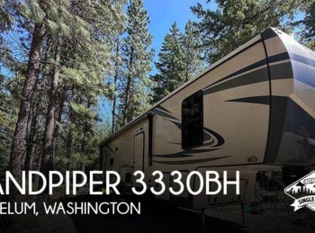 Used 2021 Forest River Sandpiper 3330BH available in Cle Elum, Washington