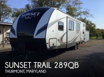 Used 2018 CrossRoads Sunset Trail 289QB available in Thurmont, Maryland