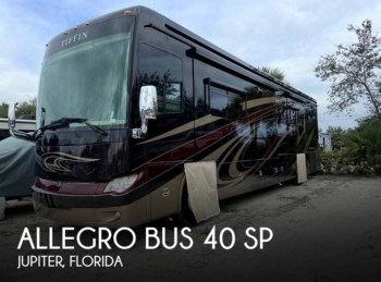 Used 2018 Tiffin Allegro Bus 40 SP available in Jupiter, Florida