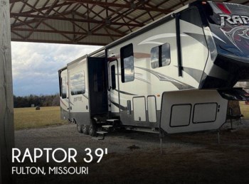 Used 2016 Keystone Raptor Toy Hauler 398TS available in Fulton, Missouri