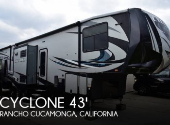 Used 2017 Heartland Cyclone 4113 (Toy Hauler~ 13' Garage) available in Rancho Cucamonga, California