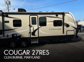 Used 2019 Keystone Cougar 27RES available in Glen Burnie, Maryland