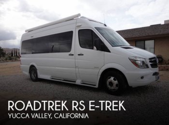 Used 2015 Roadtrek Roadtrek RS E-Trek available in Yucca Valley, California