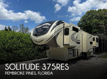 Used 2018 Grand Design Solitude 375RES available in Pembroke Pines, Florida