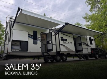 Used 2022 Forest River Salem Hemisphere Fifth Wheel Series M-353BED available in Roxana, Illinois
