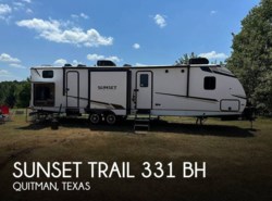 Used 2023 CrossRoads Sunset Trail 331BH available in Quitman, Texas