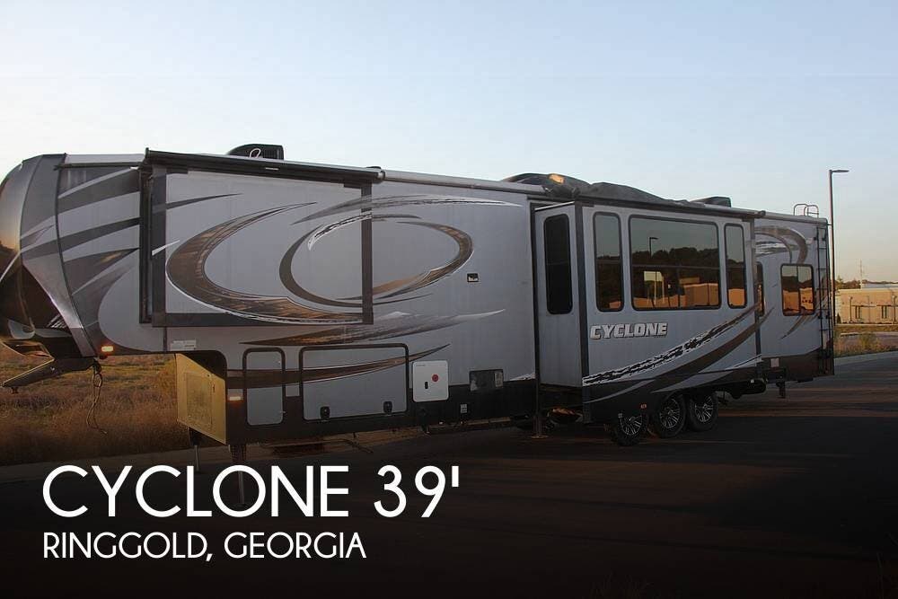 Used 2014 Heartland Cyclone 3950 Toy Hauler available in Ringgold, Georgia