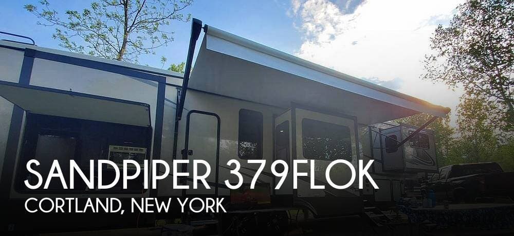 Used 2021 Forest River Sandpiper 379FLOK available in Cortland, New York