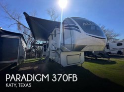 Used 2021 Alliance RV Paradigm 370FB available in Katy, Texas