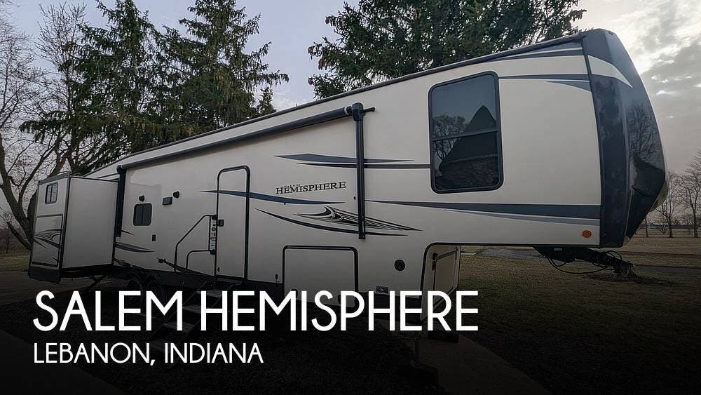 Used 2021 Forest River Salem Hemisphere 356QB available in Lebanon, Indiana
