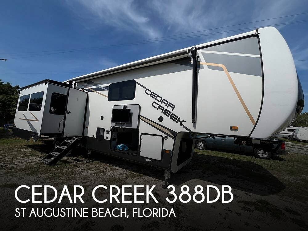 Used 2021 Forest River Cedar Creek 388DB available in St Augustine Beach, Florida