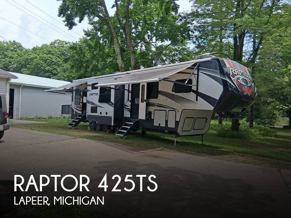 Used 2015 Keystone Raptor 425TS available in Lapeer, Michigan