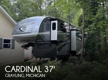 Used 2019 Forest River Cardinal Luxury 3700FLX available in Grayling, Michigan