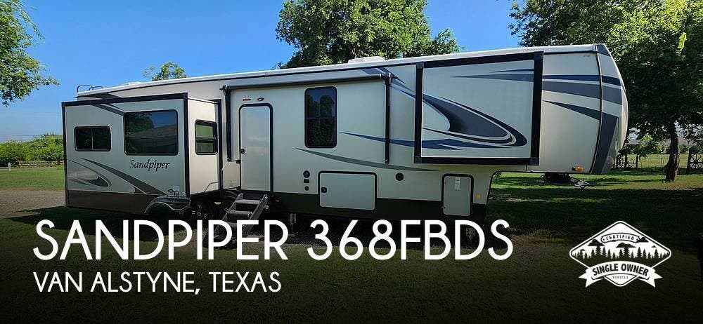 Used 2021 Forest River Sandpiper 368FBDS available in Van Alstyne, Texas
