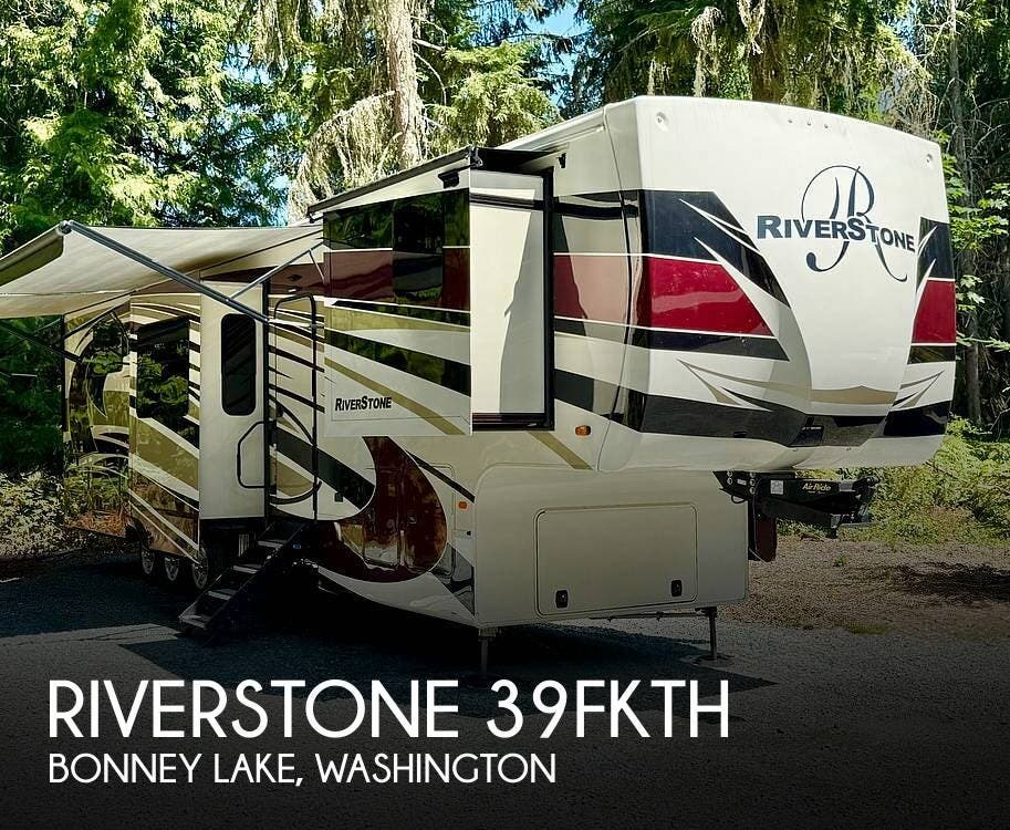 Used 2019 Forest River RiverStone 39FKTH available in Bonney Lake, Washington