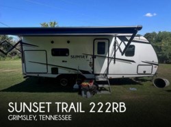 Used 2024 CrossRoads Sunset Trail 222RB available in Grimsley, Tennessee