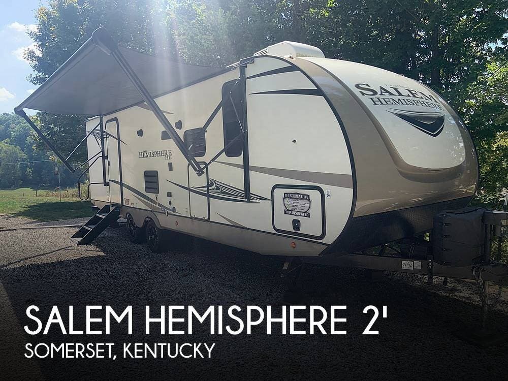 Used 2021 Forest River Salem Hemisphere Hyper-Lyte 25RBHL available in Somerset, Kentucky
