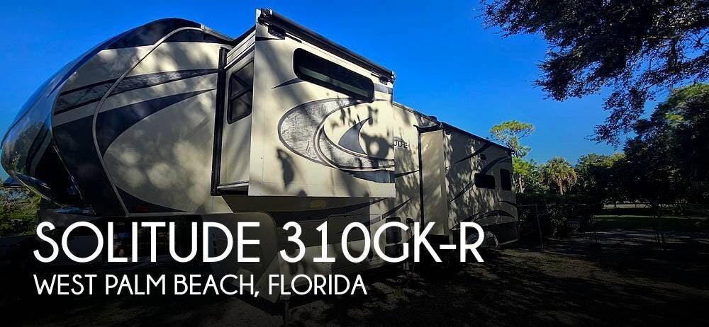 Used 2019 Grand Design Solitude 310GK-R available in West Palm Beach, Florida