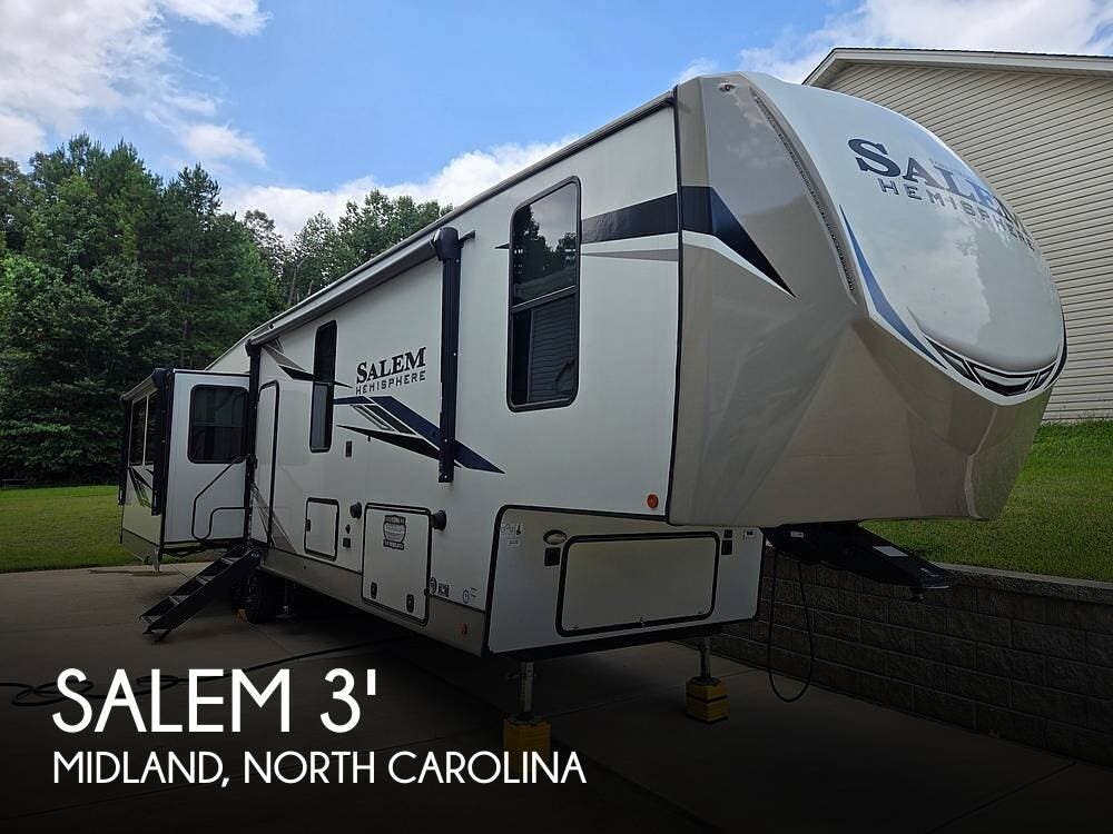 Used 2022 Forest River Salem Hemisphere Series M-369BL available in Midland, North Carolina