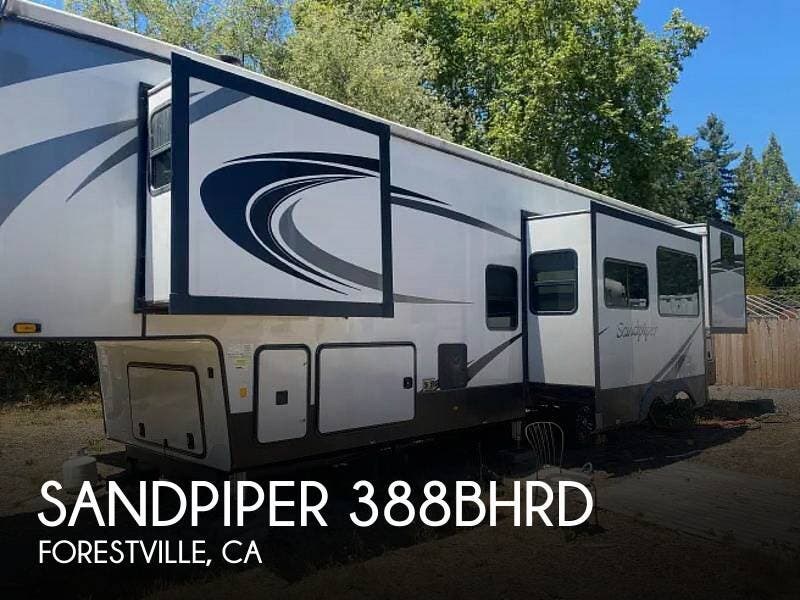 Used 2022 Forest River Sandpiper 388BHRD available in Forestville, California