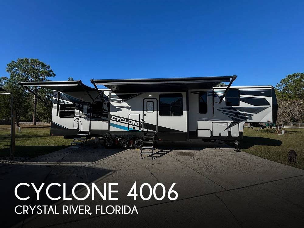 Used 2022 Heartland Cyclone 4006 available in Crystal River, Florida
