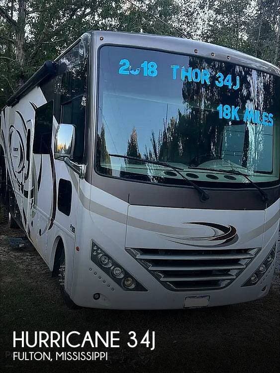Used 2018 Thor Motor Coach Hurricane 34J available in Fulton, Mississippi