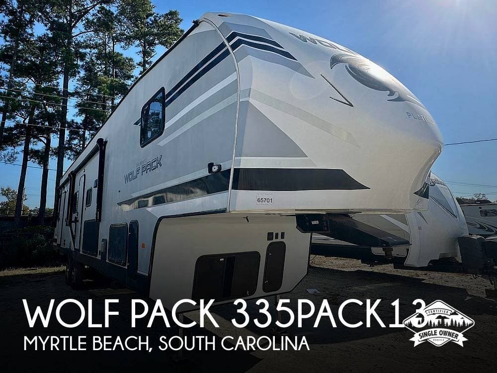 Used 2021  Forest River  Wolf Pack 335PACK13 by Forest River from Pop RVs in Myrtle Beach, SC