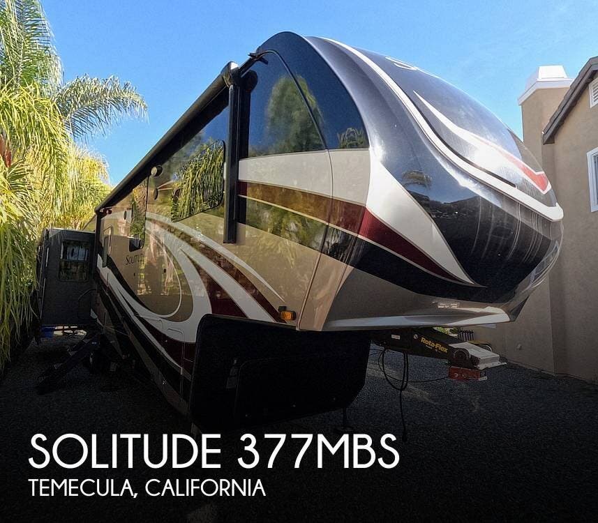 Used 2020 Grand Design Solitude 377MBS available in Temecula, California