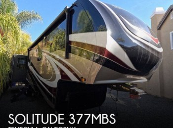Used 2020 Grand Design Solitude 377MBS available in Temecula, California