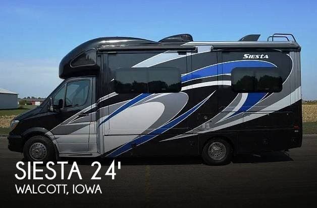 Used 2017 Thor Motor Coach Siesta Sprinter 24SS available in Walcott, Iowa