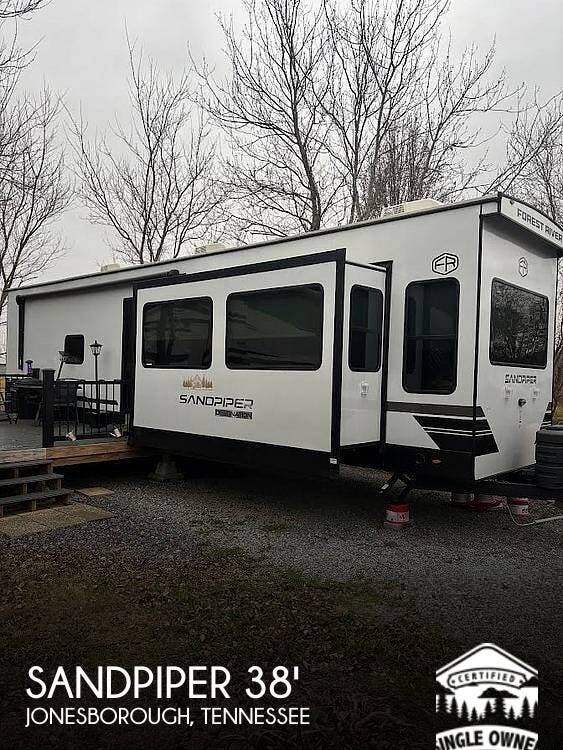 Used 2025 Forest River Sandpiper Destination 388JW available in Jonesborough, Tennessee