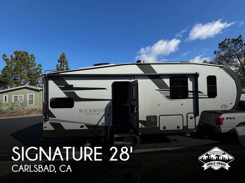 Used 2025 Rockwood  Signature R281RK-with King Bed available in Carlsbad, California