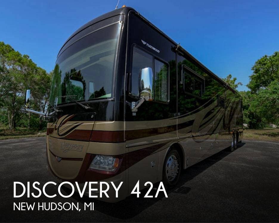 Used 2012 Fleetwood Discovery 42A available in New Hudson, Michigan