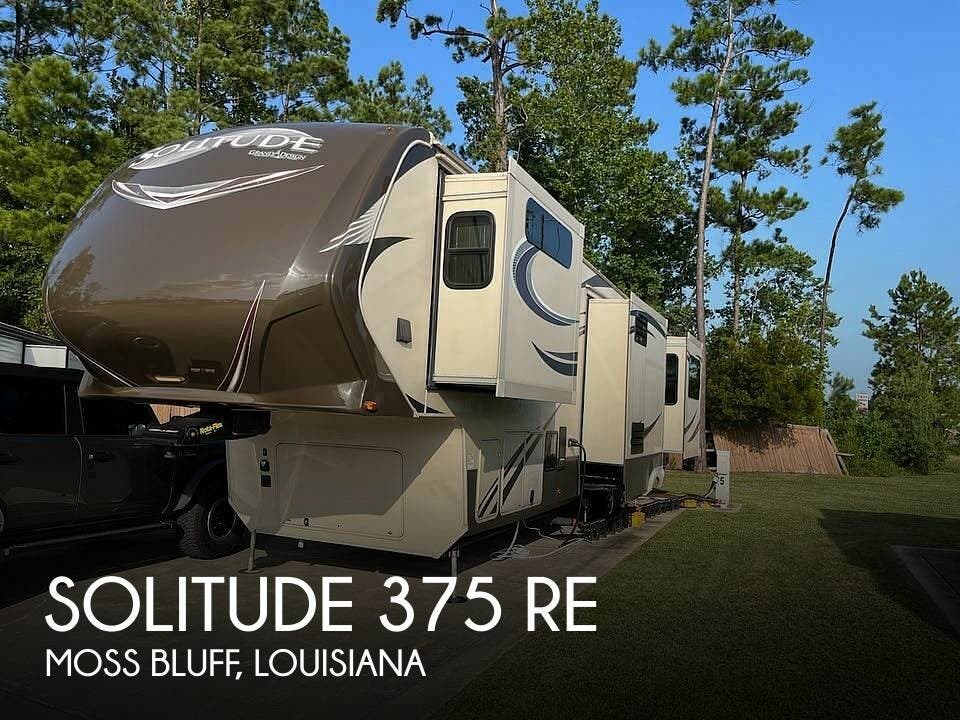 Used 2016 Grand Design Solitude 375 RE available in Moss Bluff, Louisiana