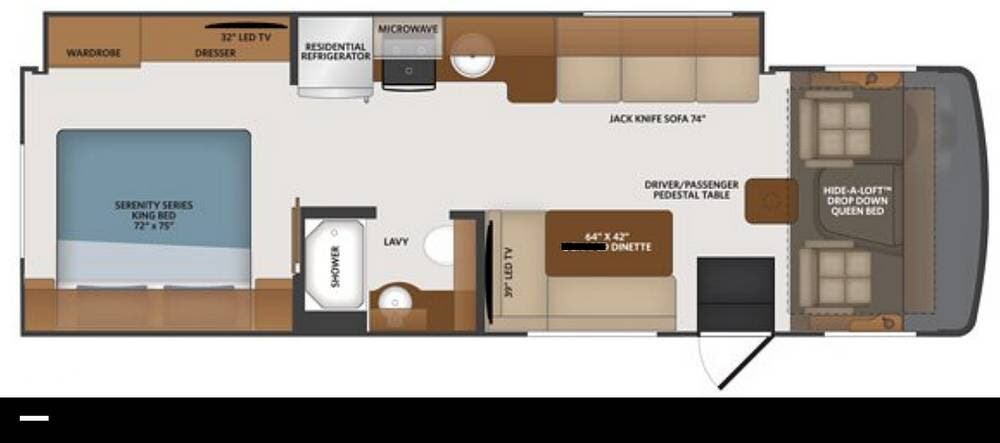 Used 2020 Fleetwood Flair 29M available in Mims, Florida