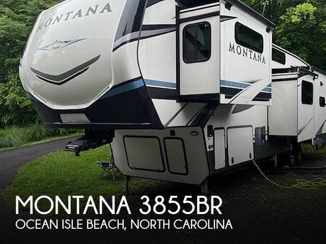 Used 2021 Keystone Montana 3855BR available in Ocean Isle Beach, North Carolina