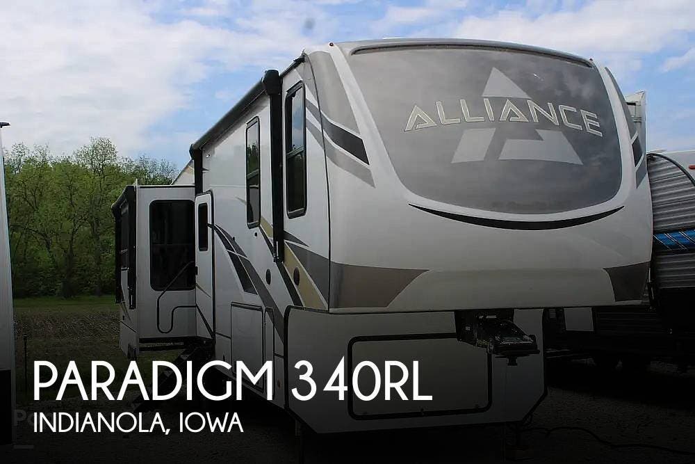 Used 2021 Alliance RV Paradigm 340RL available in Indianola, Iowa