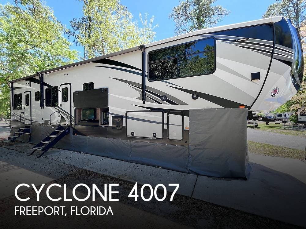 Used 2019 Heartland Cyclone 4007 available in Freeport, Florida