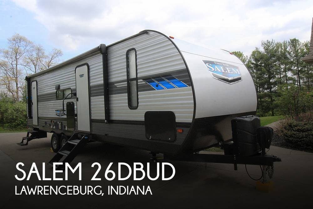 Used 2022 Forest River Salem 26DBUD available in Lawrenceburg, Indiana
