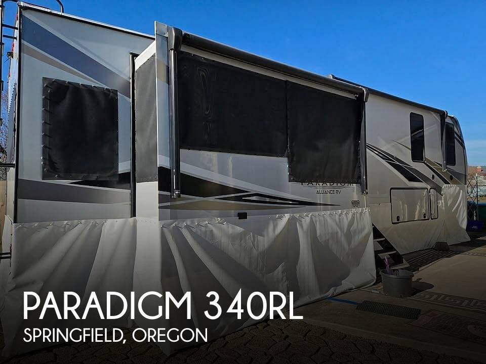 Used 2021 Alliance RV Paradigm 340RL available in Springfield, Oregon